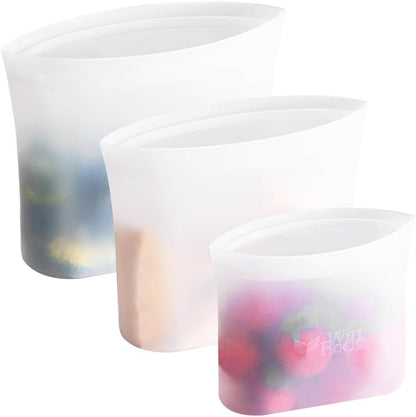 Silicone Food Storage Bags ( 500 ml )