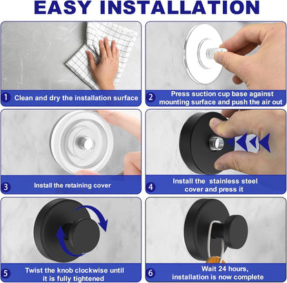 Suction Cup Hooks (Premium Quality)