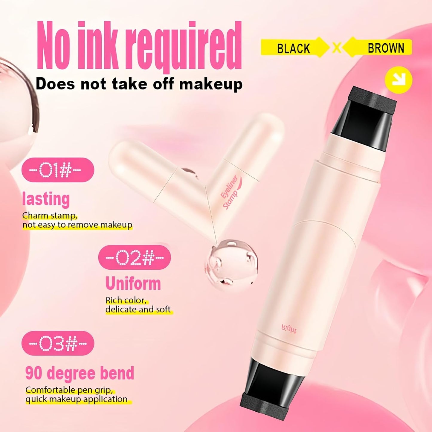 Magnetic Eyeliner Stamp (Premium Quality)