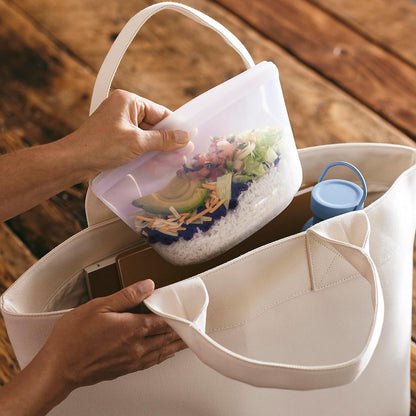 Silicone Food Storage Bags ( 500 ml )