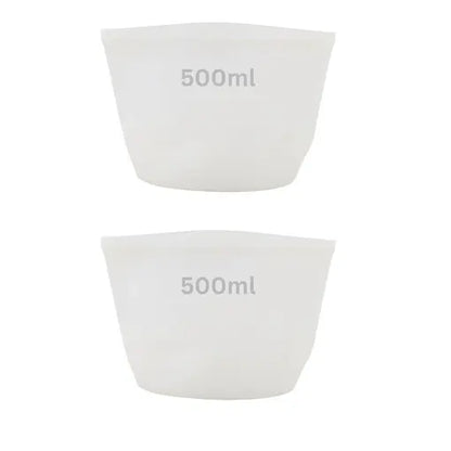 Silicone Food Storage Bags ( 500 ml )