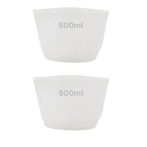 Silicone Food Storage Bags ( 500 ml )