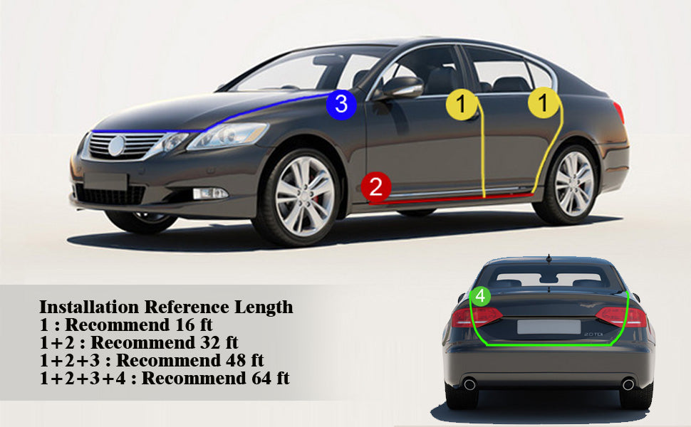Car Chrome Decoration Strip
